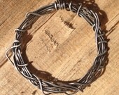 Primitive Sterling Wreath Pendant