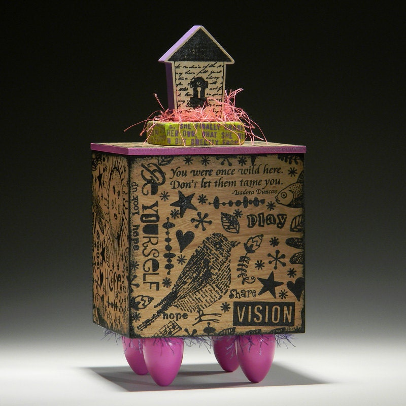 BOX, Handmade Box, Home Decor,Treasure Box,Gift for New Home, Art Box