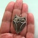 Athena Mixed Metal Sterling Silver And Copper Owl Earrings - Wearable Art Metal Jewelry