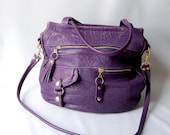 SALE - Ready to ship - 6 pocket Okinawa bag in plum