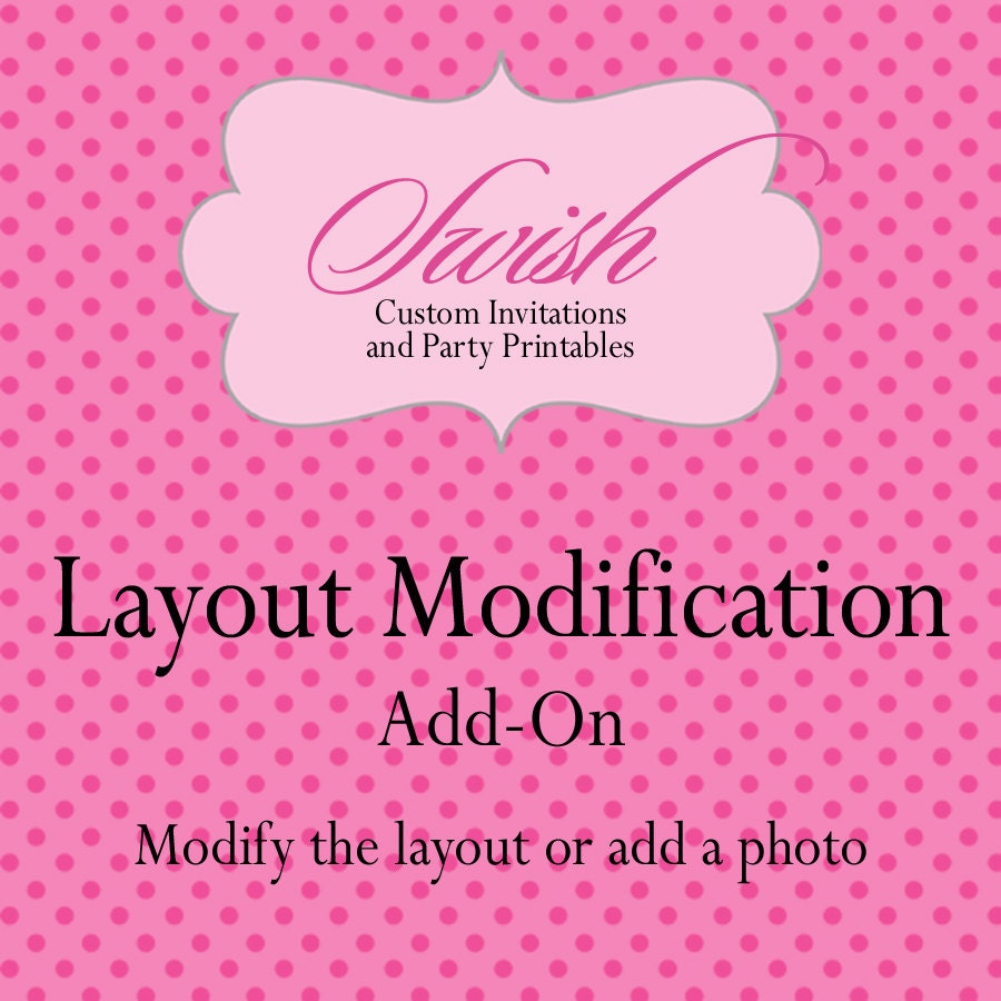 Layout Modification - Add-on Il_570xn