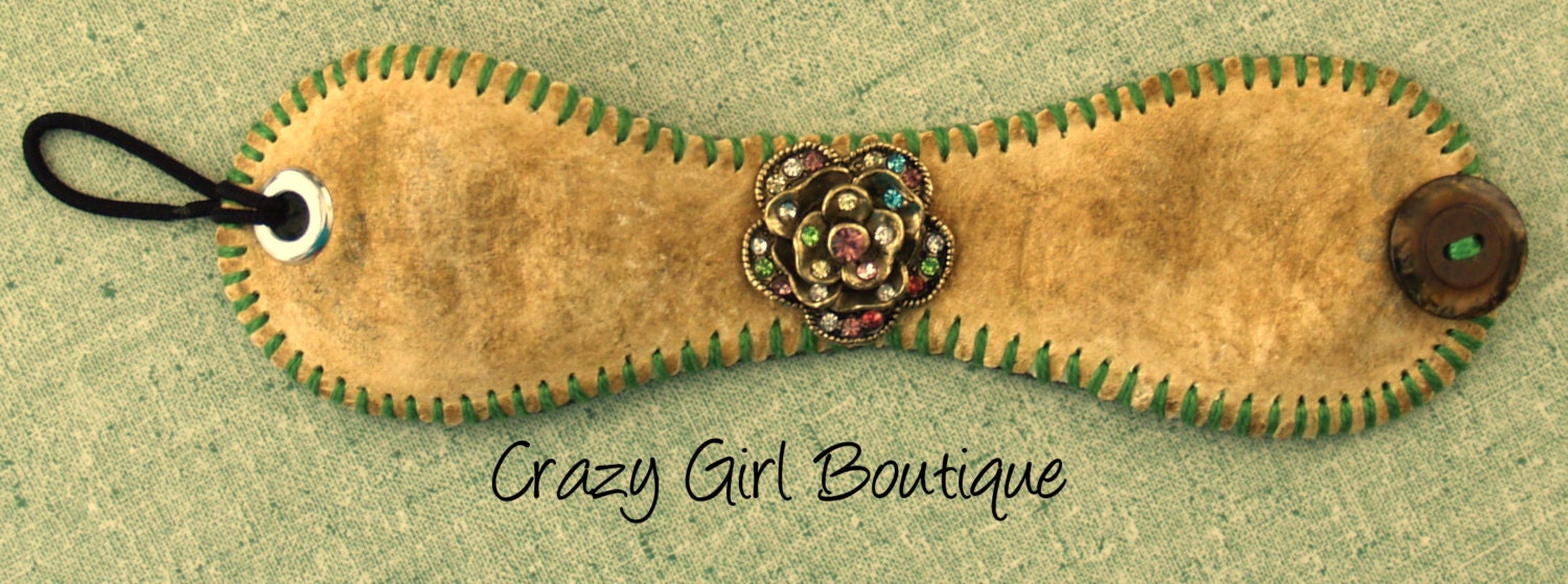 Baseball Cuff Bracelet / Recycled Baseball