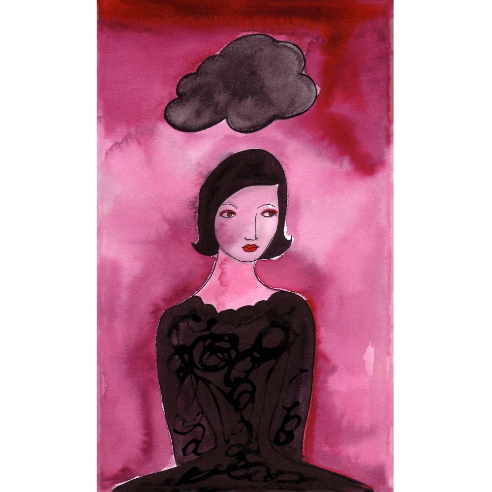 Black Cloud-Archival Art Print