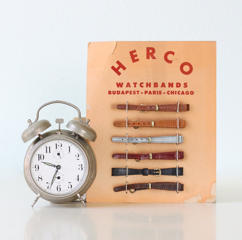 Vintage Store Display - Herco Watch Bands