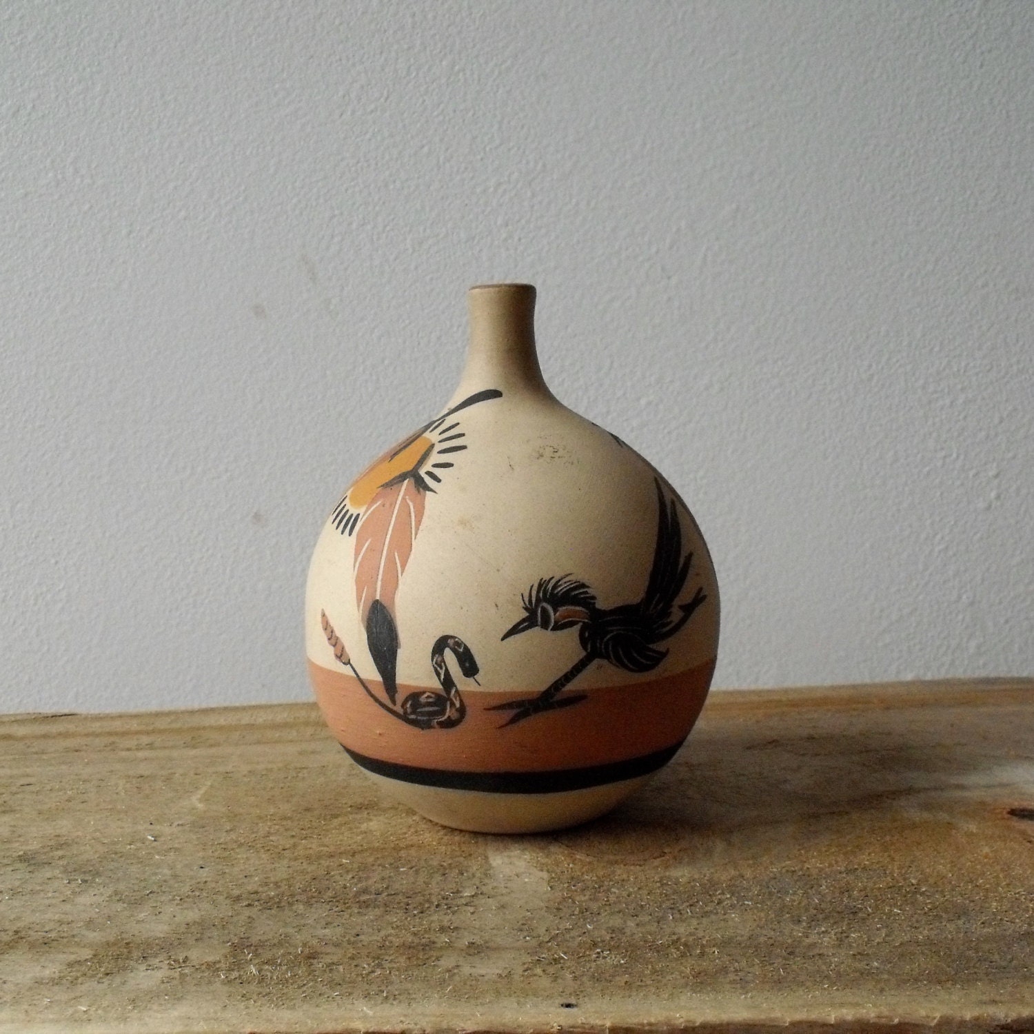 Vintage Southwestern Pottery : Betty Selby Arizona Vase