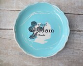 Farmhouse Kitchen Sign // Cottage Kitchen //  Sweet JAM //  Fruit Sign //  Robin Egg Blue // Kitchen Decor