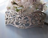 Vintage Rhinestone Wedding Barrette