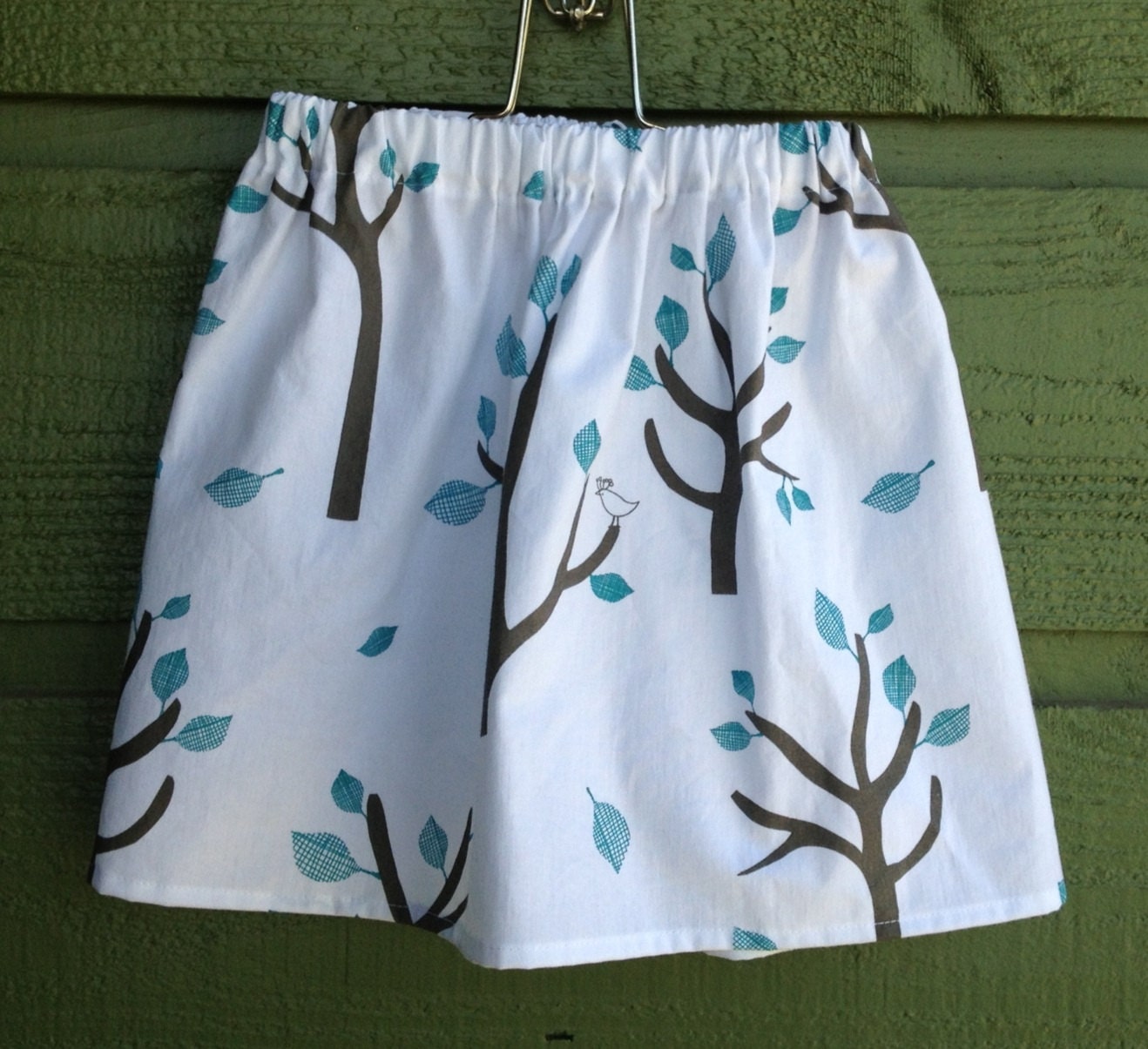 Girls Simple Cotton Skirt