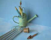 Marjolein Bastin Wind Chimes Garden Theme with Watering Can