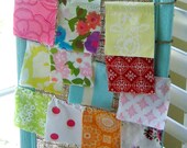 prayer flags, fabric scrap flags, bunting, party flags, pennant, banner, photo prop, gypsy flags, bohemian flags, No. 39