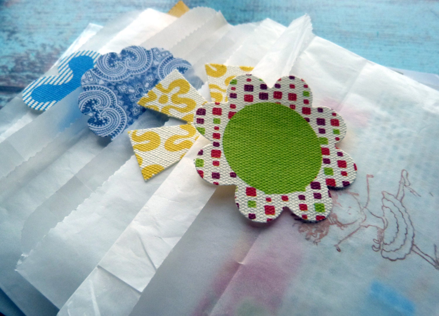 Paper Pretty Girls - premade dress forms and embellishments
