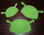 Ogre Beanie - Newborn to Adult Sizes