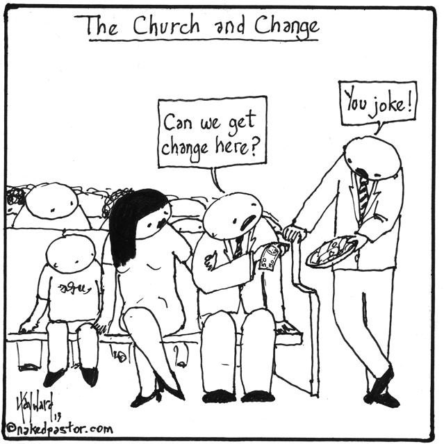 the church and change PRINT