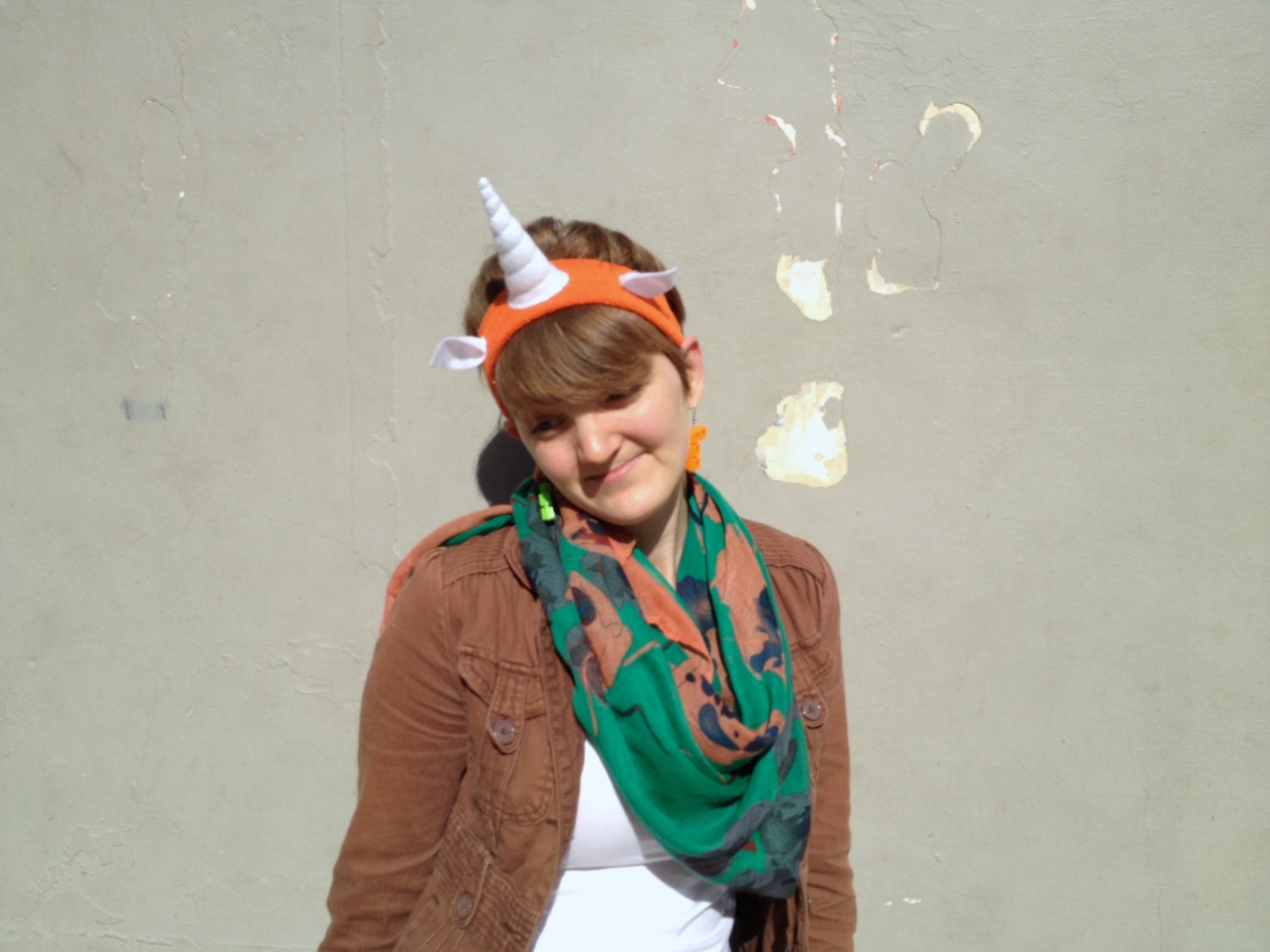 Unicorn Horn Sweatband - Pick your color Fantasy Headband - Cosplay Accessory