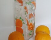 Oranges Pitcher Hand Painted