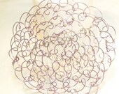 Amethyst Beaded Kippah - 5"