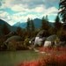 Hobbit House on The Pond - 8x8 Signed Photograph, Fantasy, Dream House