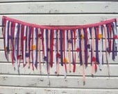 pinkalicious flower fairy princess birthday backdrop // flowers and leaves // felt photo background or prop// Il_170x135