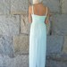 Marchesa: Ivory Empire Waist Full Skirt Bohemian Boho Hippie Wedding Dress