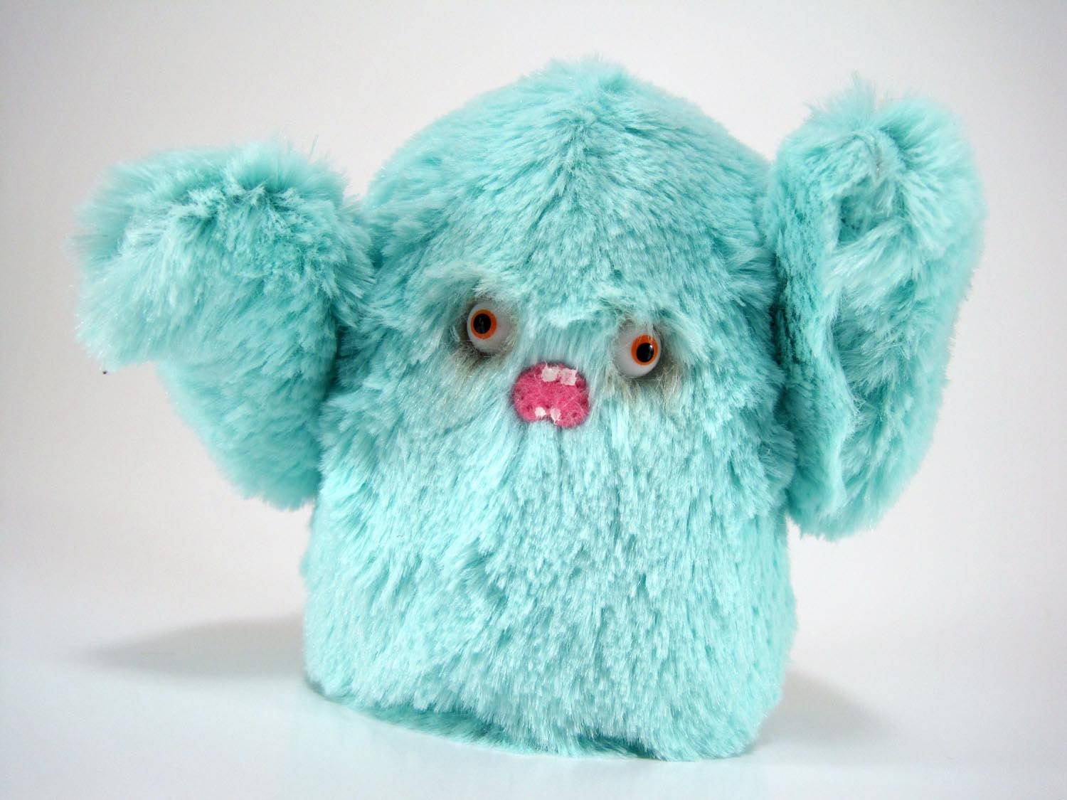 Mini Mad Eyed Monster Plush Key Chain