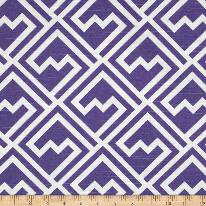 Bridesmaid Clutch / SALE and FREE SHIPPING / Foldover Clutch / Premier Prints - Shakes / Gift Idea / Thistle (Amethyst Purple) & White