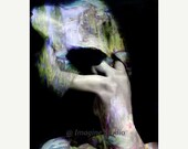 ON SALE NudePhotograph, Photomontage, Collage, Home Decor, Home Decor, Wall Art,  Fine Art Print, Giclee Print
