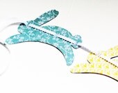 garland for nursery, easter decoration, baby shower decoration, bunny garland, leaping bunnies, bunny room decor, childs garland