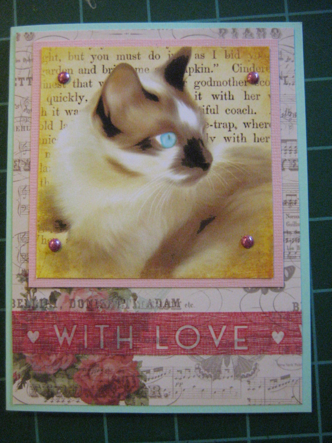Cat Any Breed or Color Made to Order: Set of 5 Cards with Envelopes