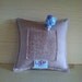 TOOTH fairy pillow with chart. 1 pillow. handmade by lisa of looploft.