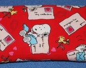 Valentine Snoopy Hearts Hot Cold Therapeutic Rice Eye Pillow Sinus Pack 4x9