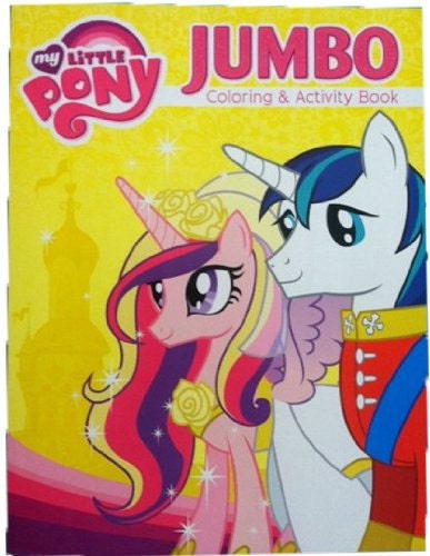 My Little Pony Coloring Activity Book for Children and Stickers