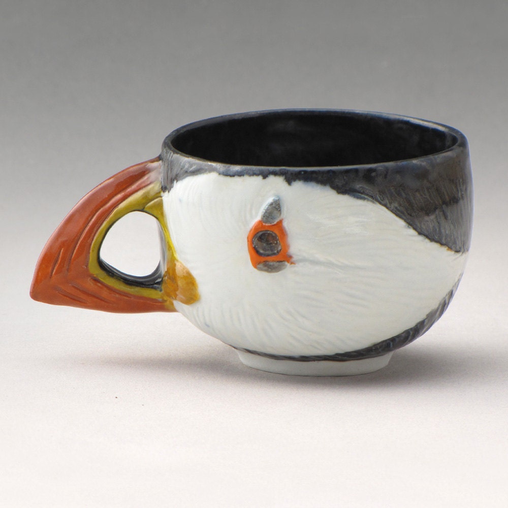 Atlantic Puffin Teacup--2 of 4
