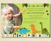 Lil Dino Dinosaur Printable Birthday Invitation Il_170x135