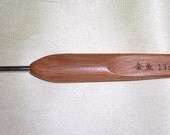 1.3mm bamboo handle aluminum crochet hook