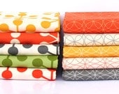 comma fat quarter bundle--10 pieces--2-1/2 yards total--zen chic for moda fabrics
