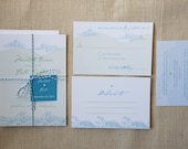 Beach Destination Wedding Invitations