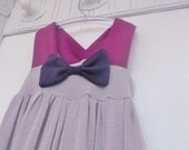 Purple Love Jersey Dress 2T - 3T