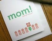 Mothers Day card - Thanks for being you mom