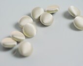 Ivory Wedding Dress Buttons Silk Satin Bridal Buttons Silk Charmeuse