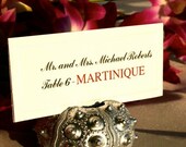Silver Sea urchin  Place Card Holders-Set of 100