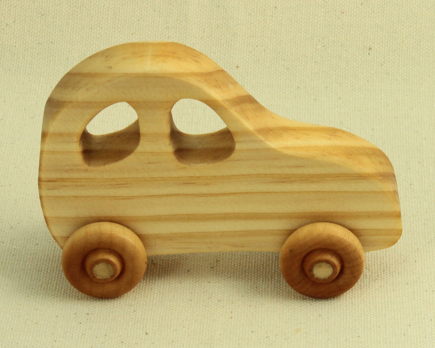wooden car push toy