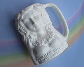 Vintage 80s Wahine Mug Hawaiian Village Erneli