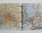 Germany / Berlin / Switzerland / Belgium / Denmark / Netherlands Travel Map Journal with Lined Pages by PrairiePeasant