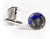 Curious OCTOPUS Cufflinks silver 18mm cuff links