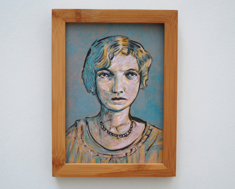 framed portrait print 5x7