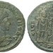 Antique Roman coin necklace,Statement necklace, ancient coin necklace sterling silver chain, Roman coin pendant