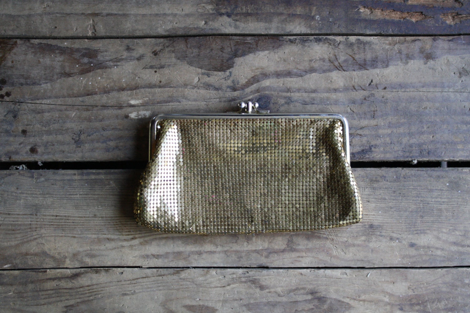 vintage whiting and davis mesh case