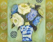 Hydrangea print