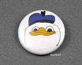 Dolan Duck & Gooby Meme Pinback Buttons, set of 2, 1.25"