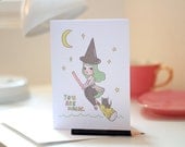 You Are Magic - Illustrated Greeting Card by Mel Stringer